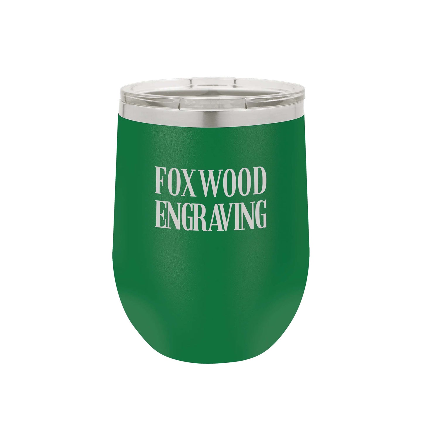 Engraved 12oz Wine Tumbler