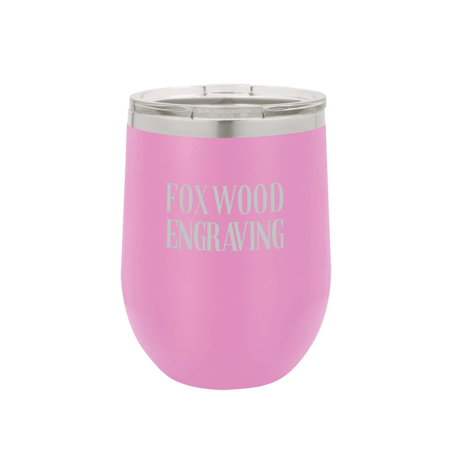 Engraved 12oz Wine Tumbler