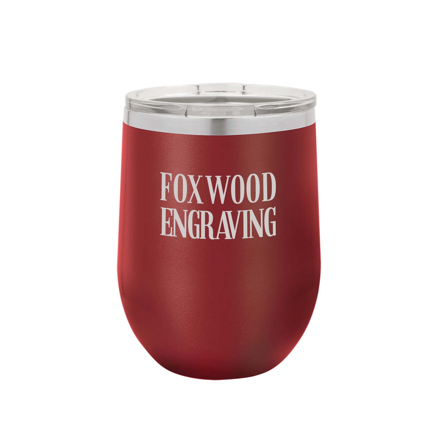 Engraved 12oz Wine Tumbler
