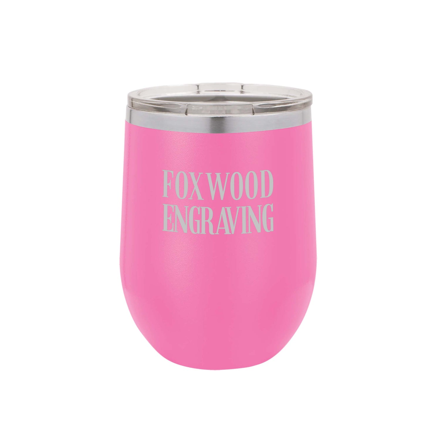 Engraved 12oz Wine Tumbler