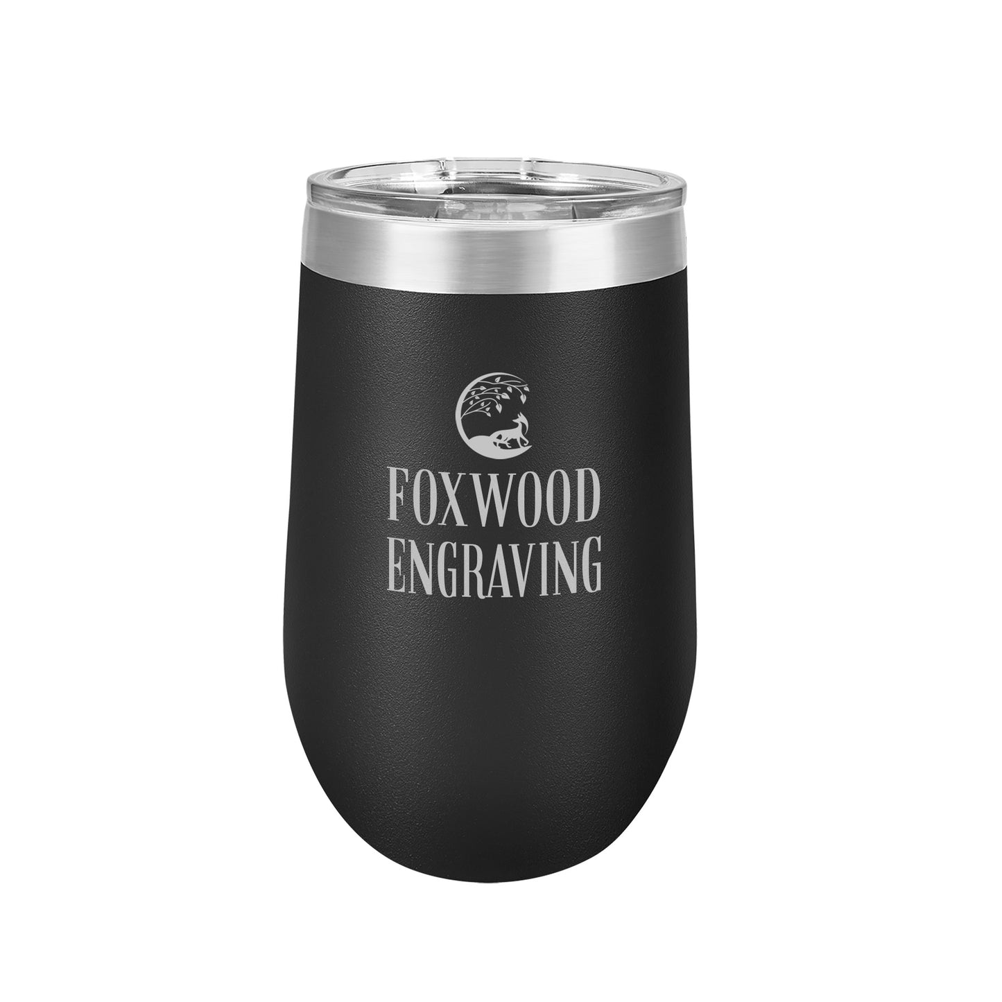 Engraved 16oz Stemless Tumbler