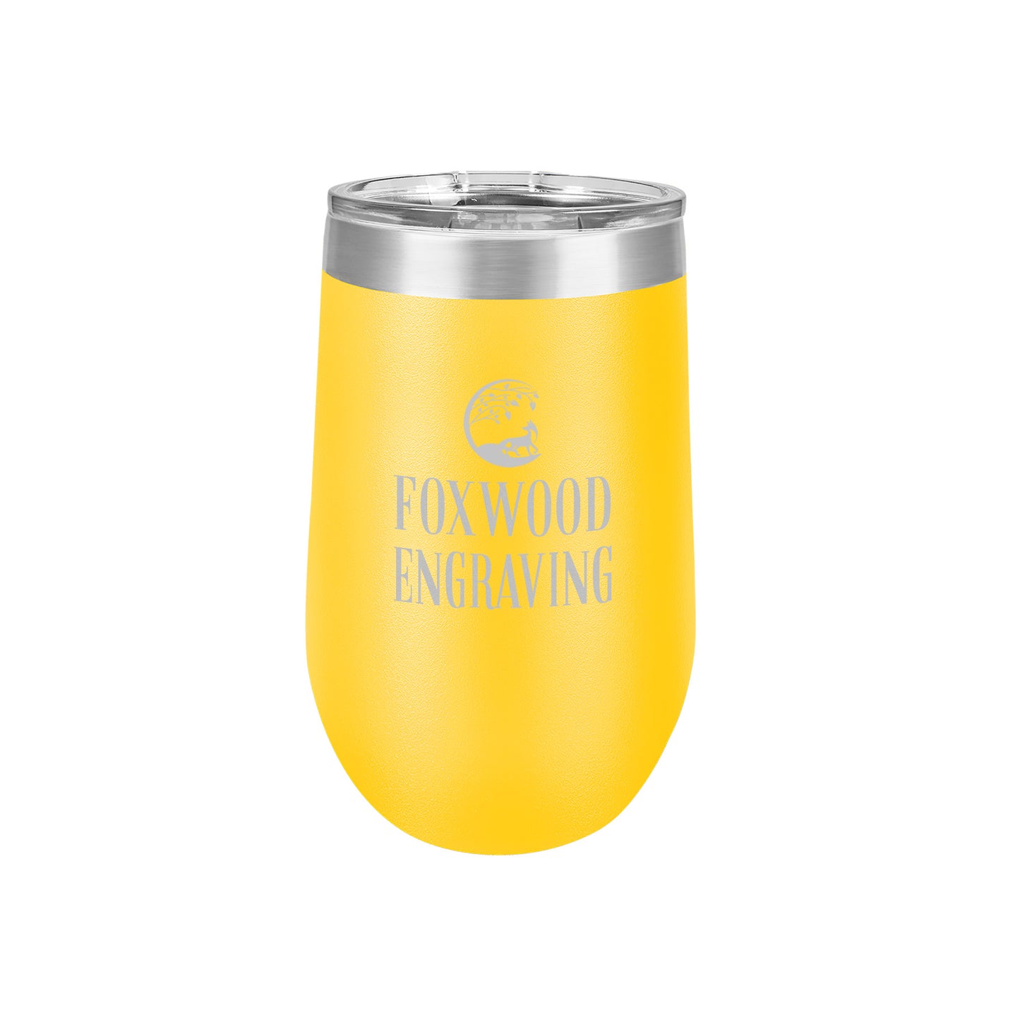 Engraved 16oz Stemless Tumbler