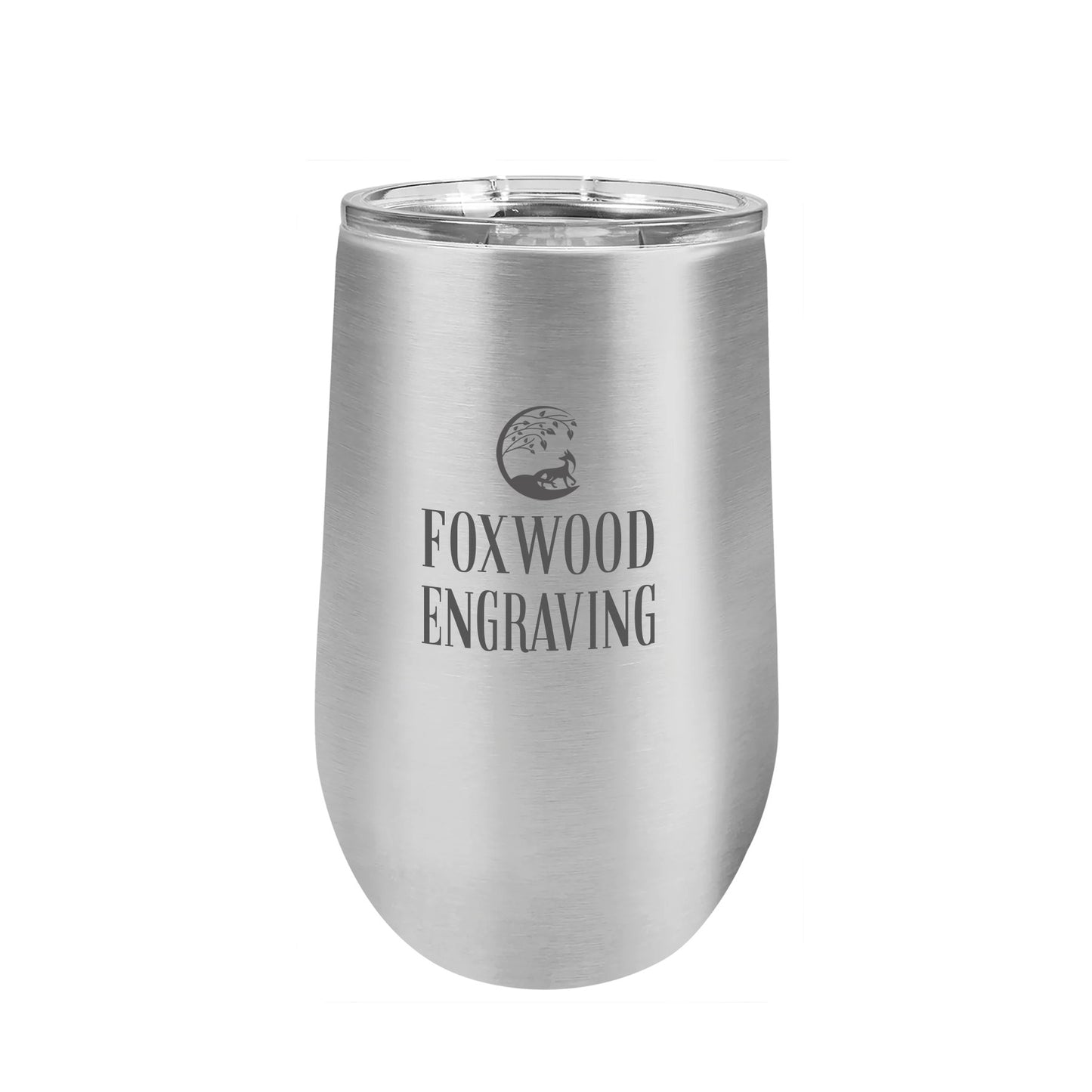 Engraved 16oz Stemless Tumbler