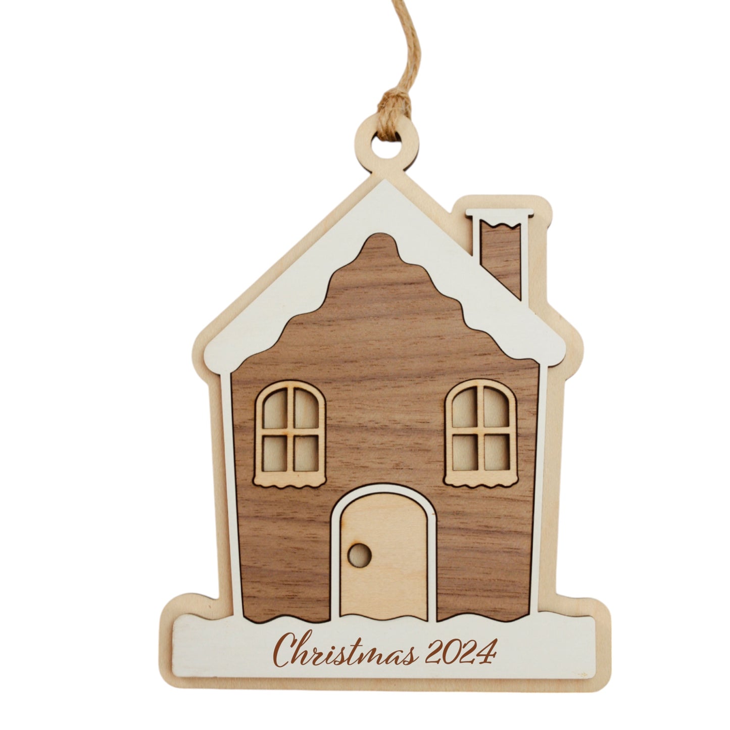 Gingerbread House Christmas Ornament
