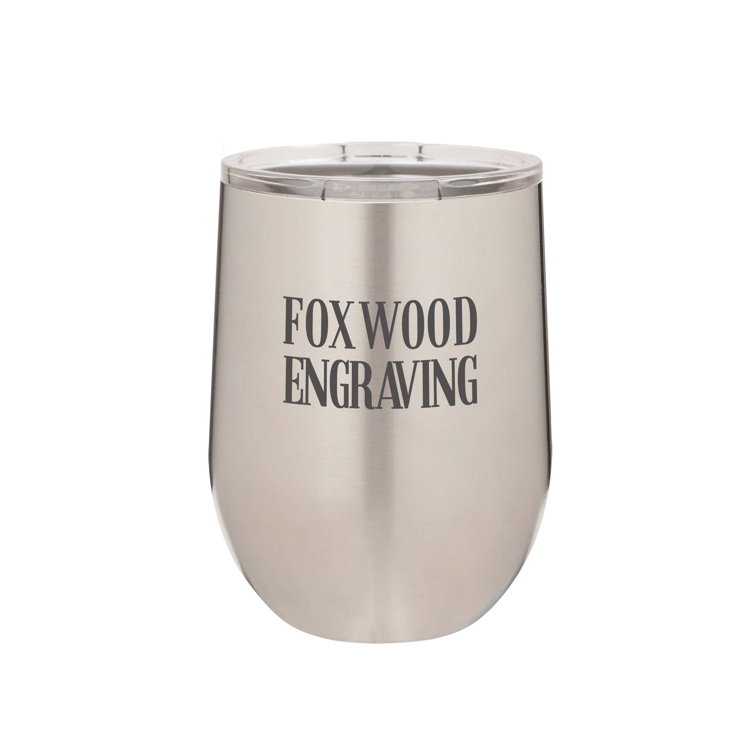 Engraved 12oz Wine Tumbler