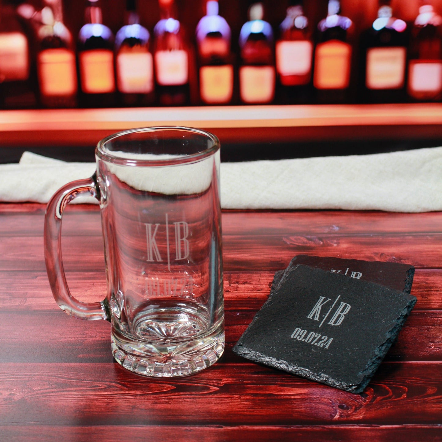 Pint Glass with Handle