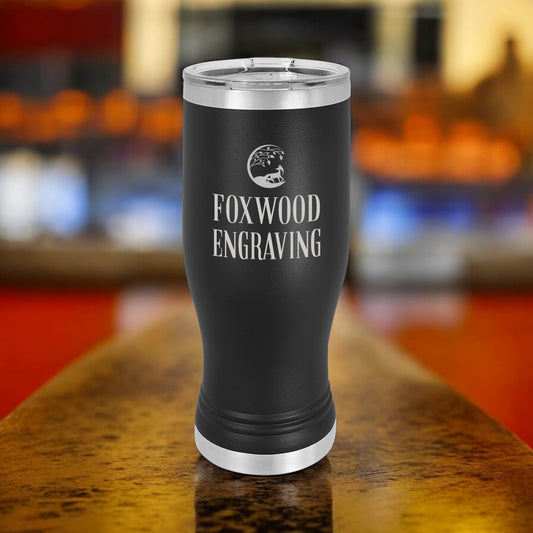Engraved 20 oz Pilsner Tumbler