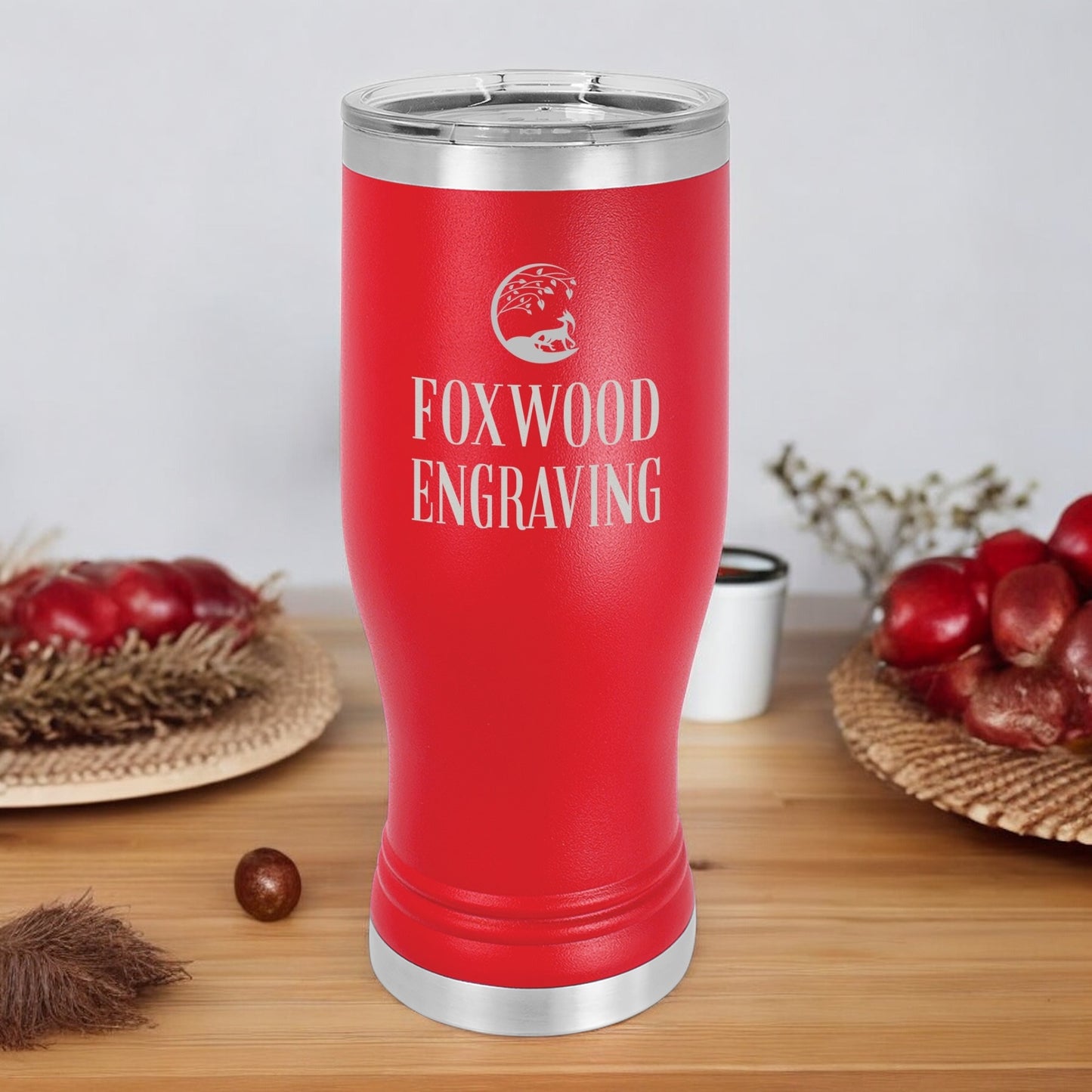 Engraved 20 oz Pilsner Tumbler