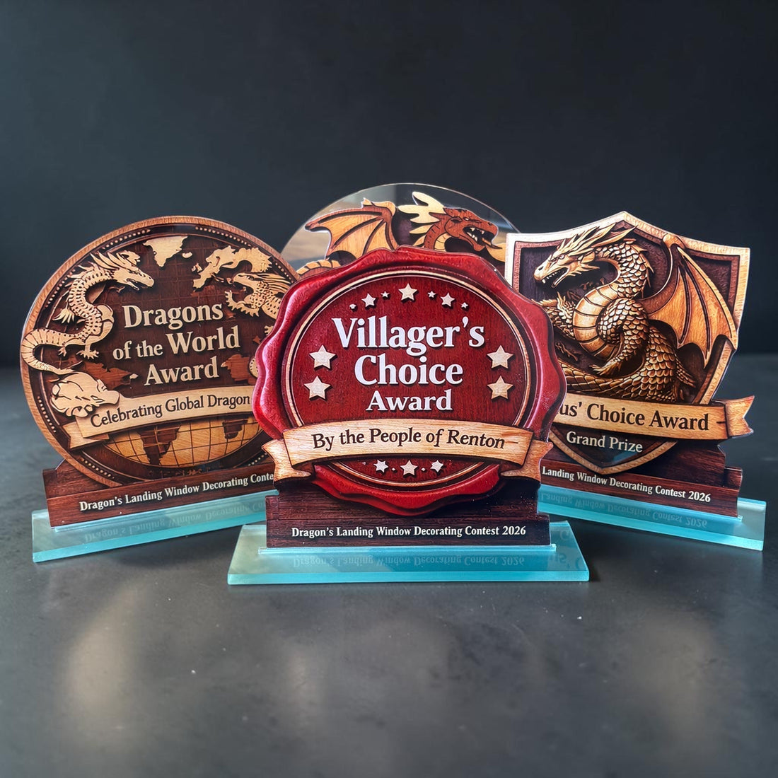 Designing Layered Custom Awards for a Renton Community Celebration