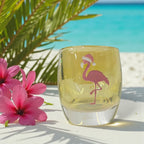 Custom Etched Glassybaby – Personalized Sandblasting & Color Fill Service