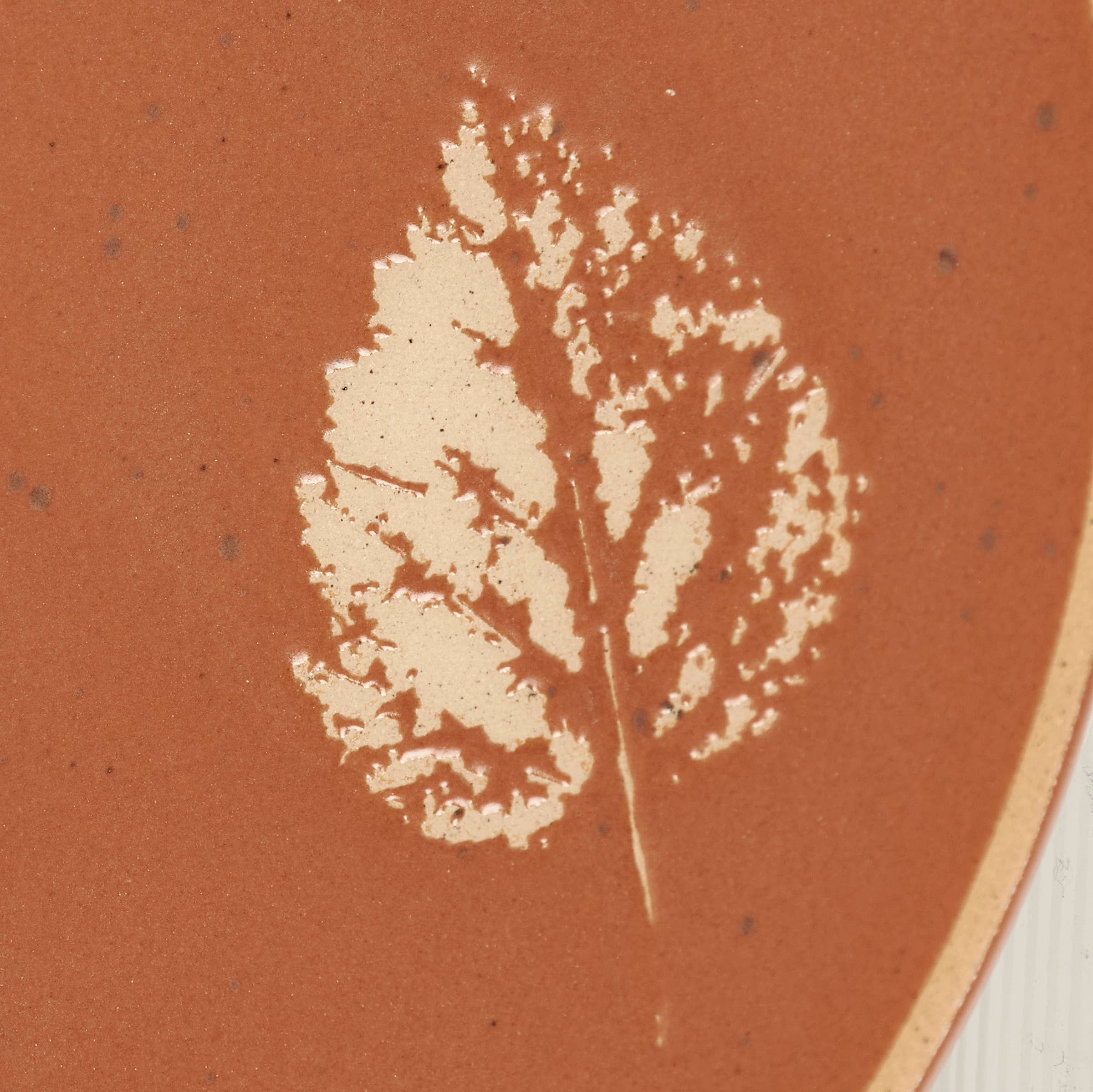 Fall Leaves Dessert Plate