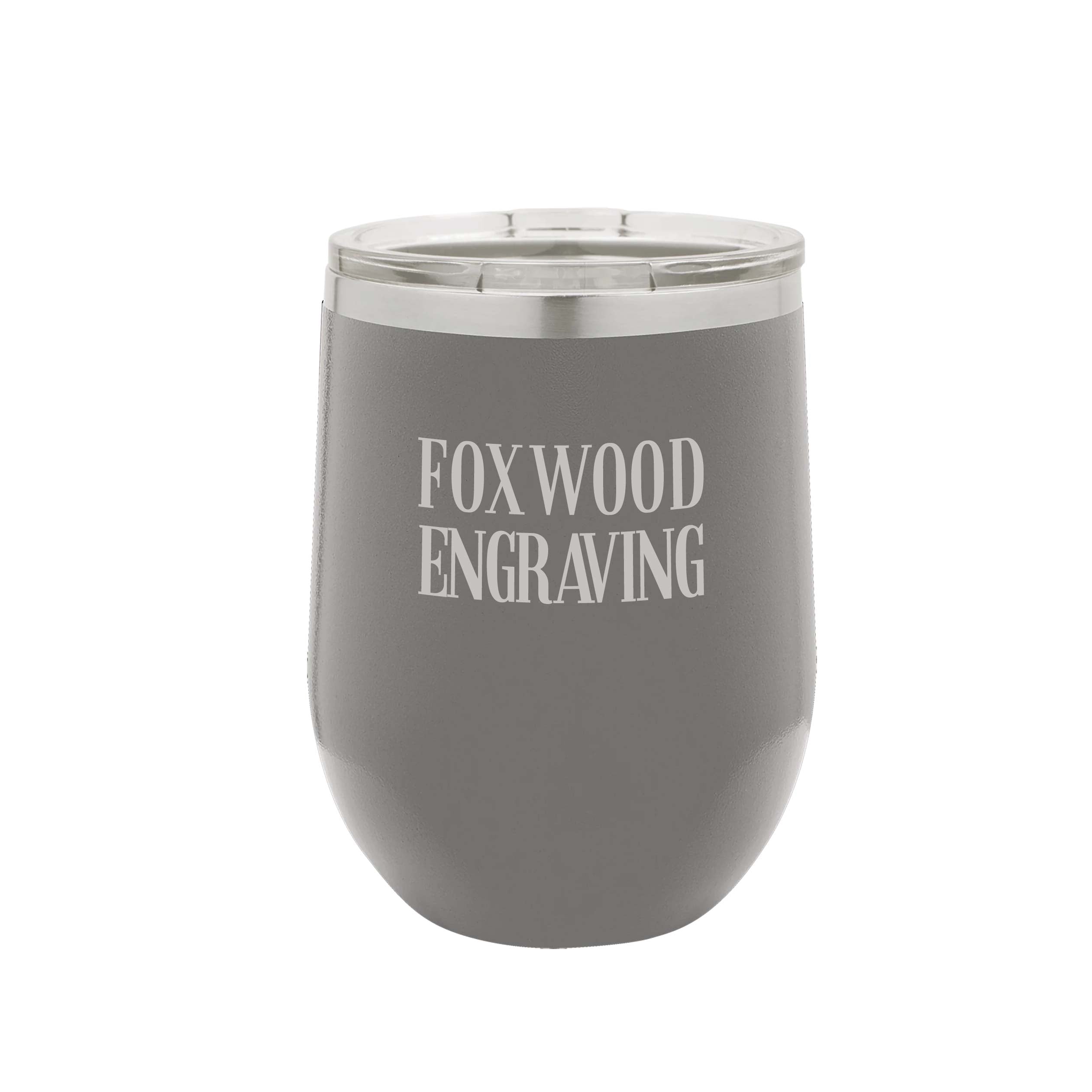Engraved 12oz Wine Tumbler
