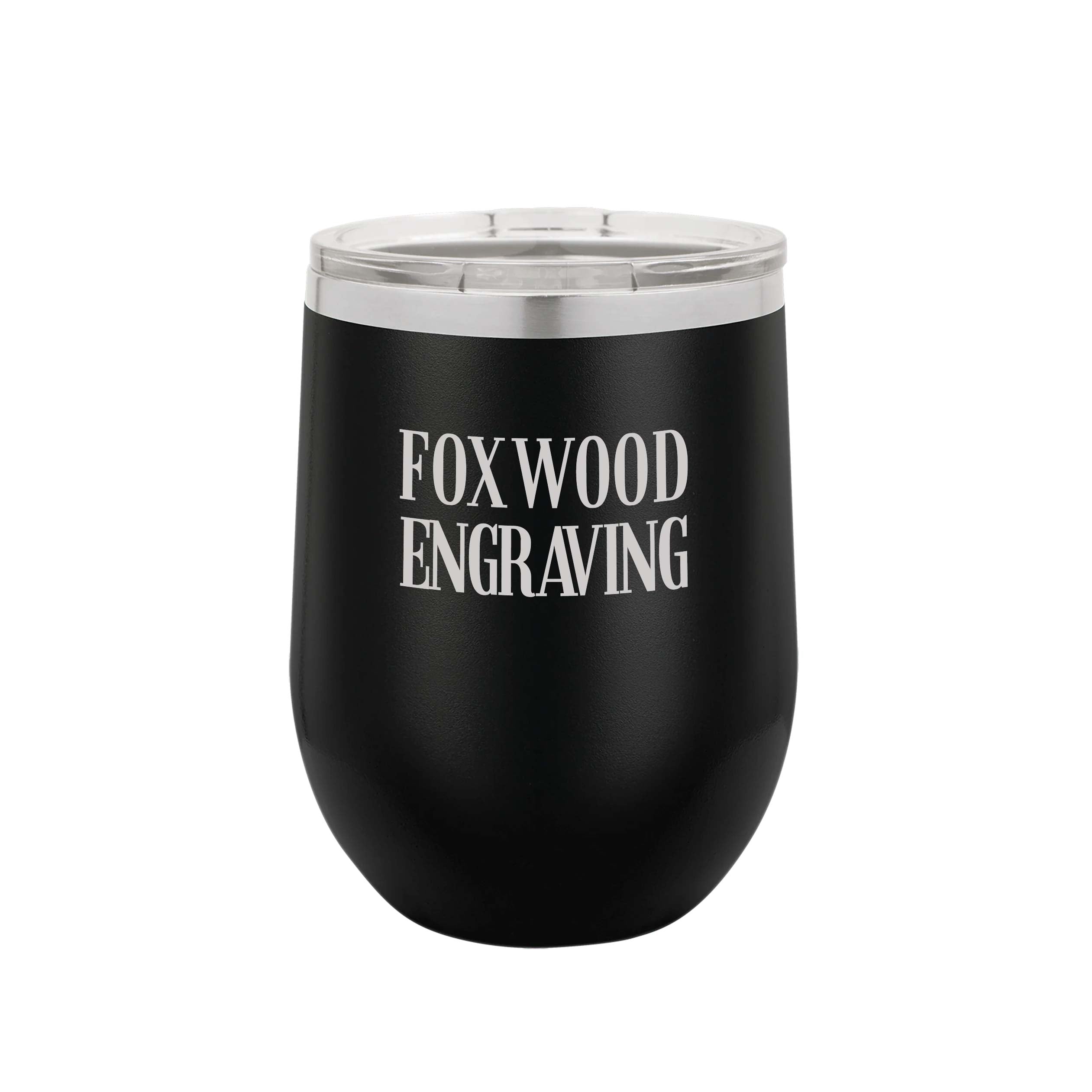 Engraved 12oz Wine Tumbler