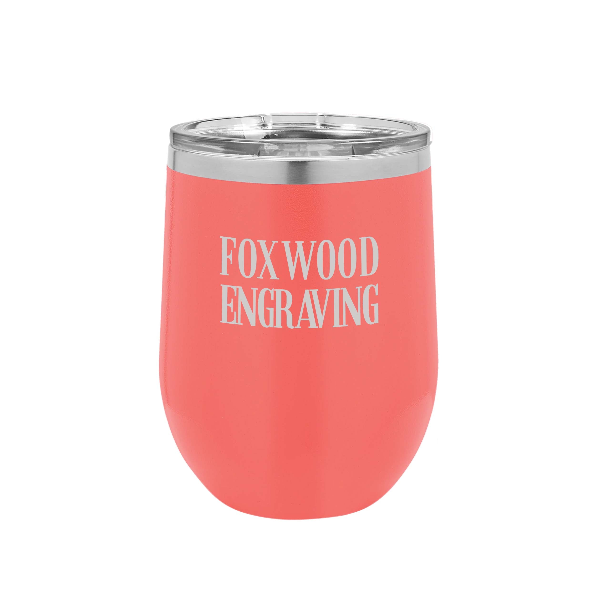 Engraved 12oz Wine Tumbler