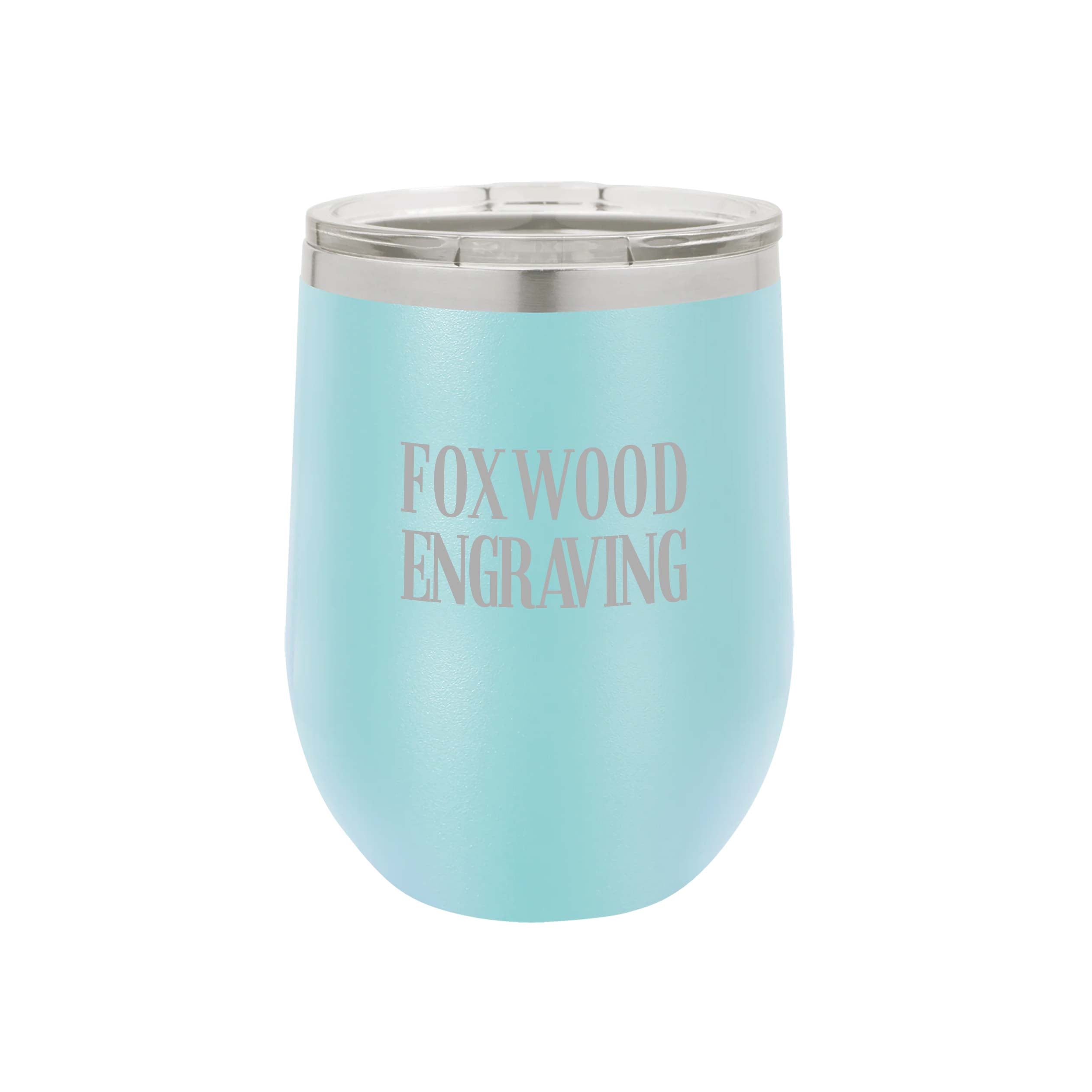 Engraved 12oz Wine Tumbler