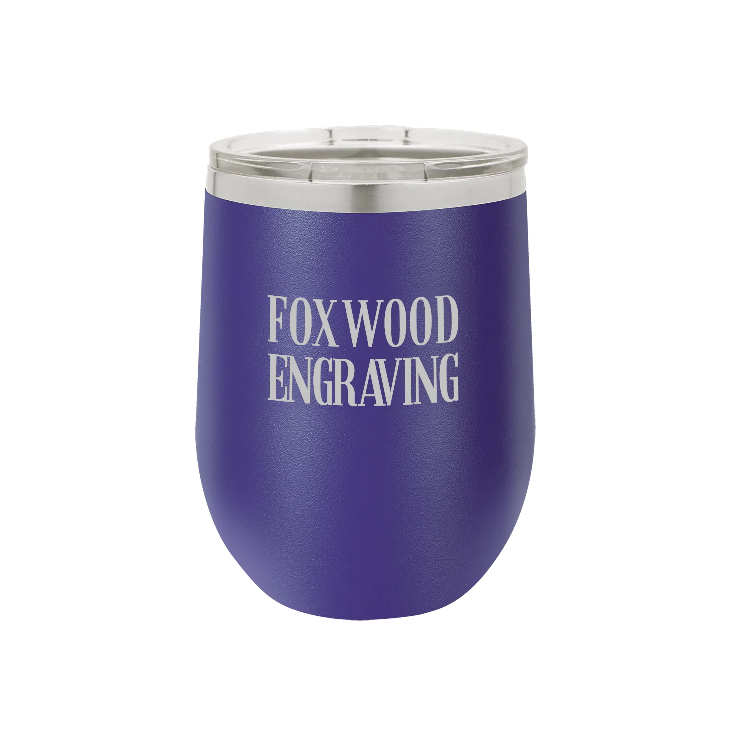 Engraved 12oz Wine Tumbler