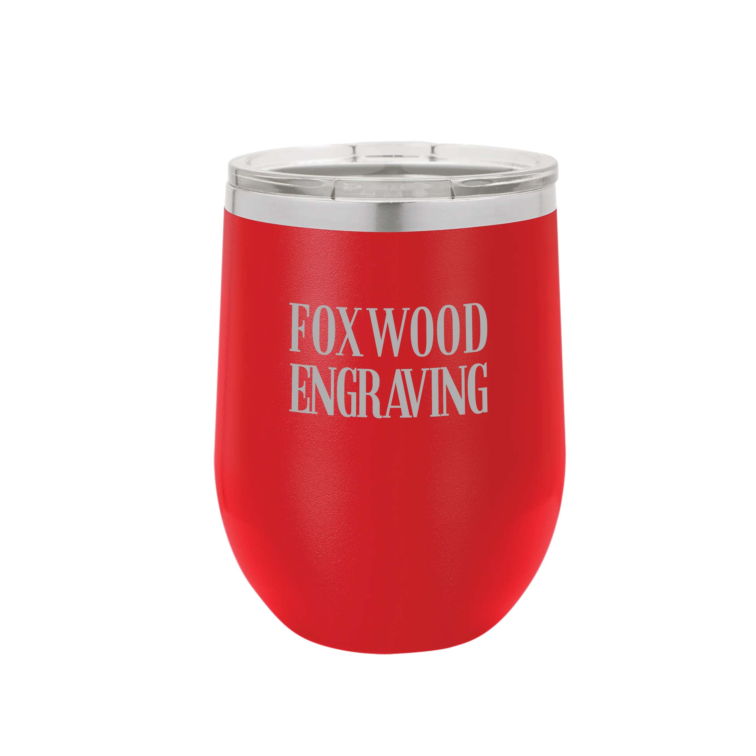 Engraved 12oz Wine Tumbler