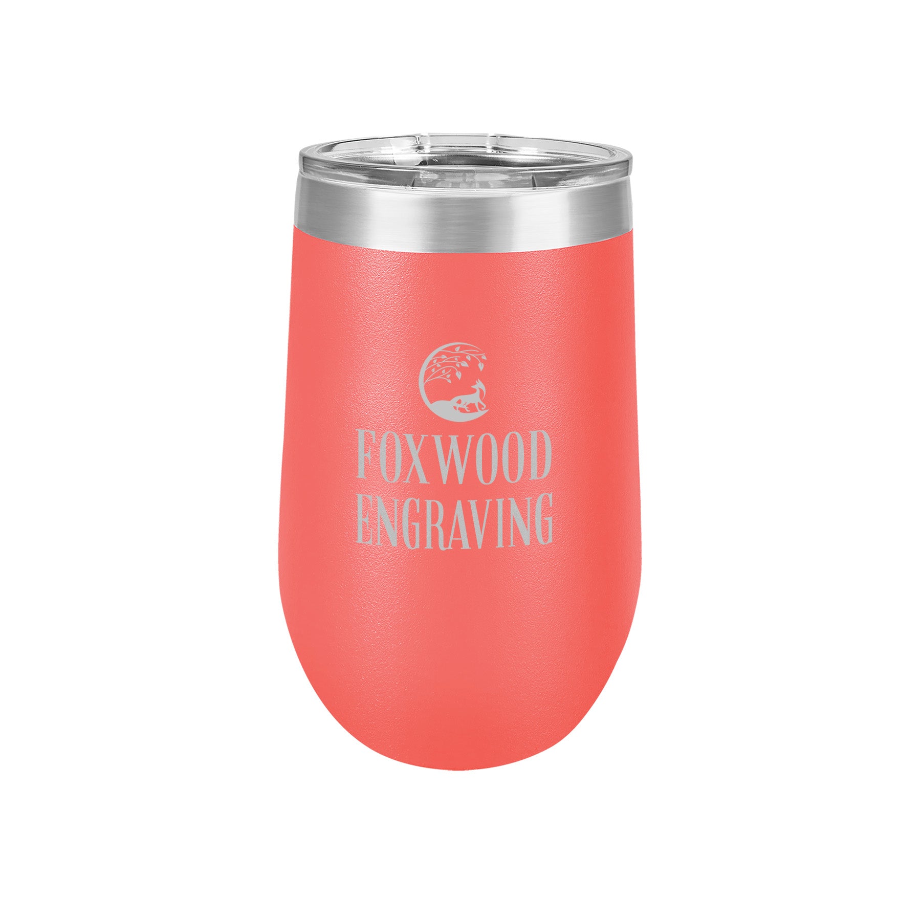 Engraved 16oz Stemless Tumbler