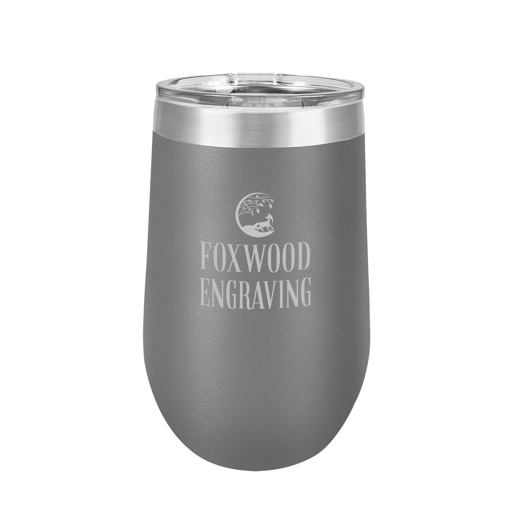Engraved 16oz Stemless Tumbler
