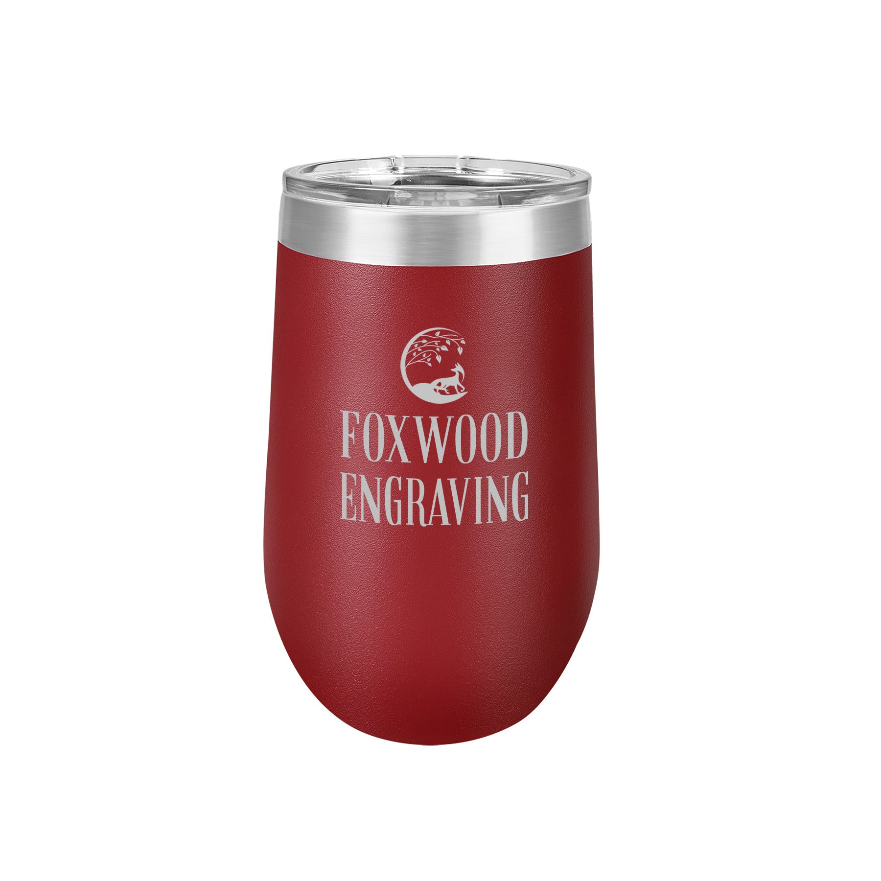 Engraved 16oz Stemless Tumbler