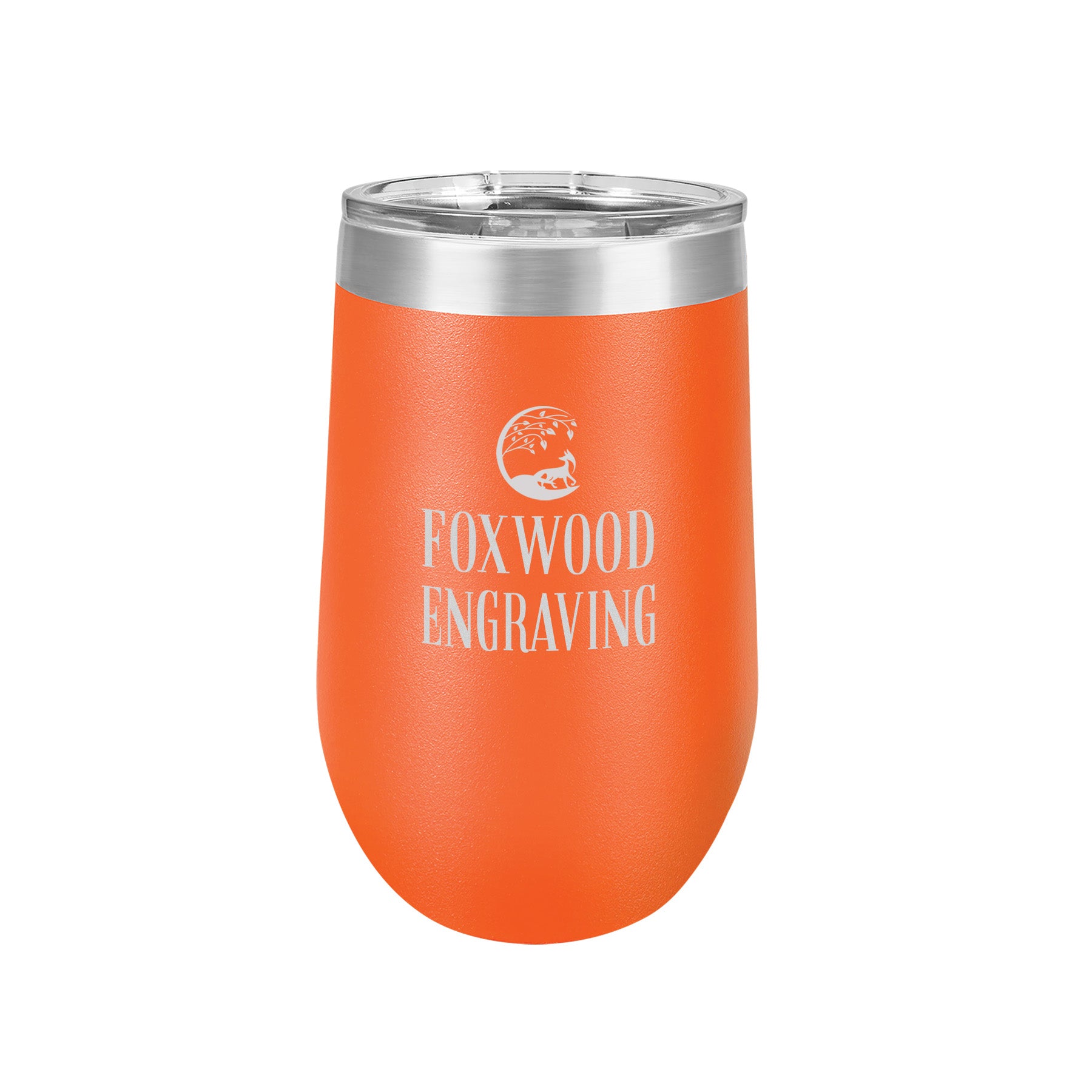 Engraved 16oz Stemless Tumbler