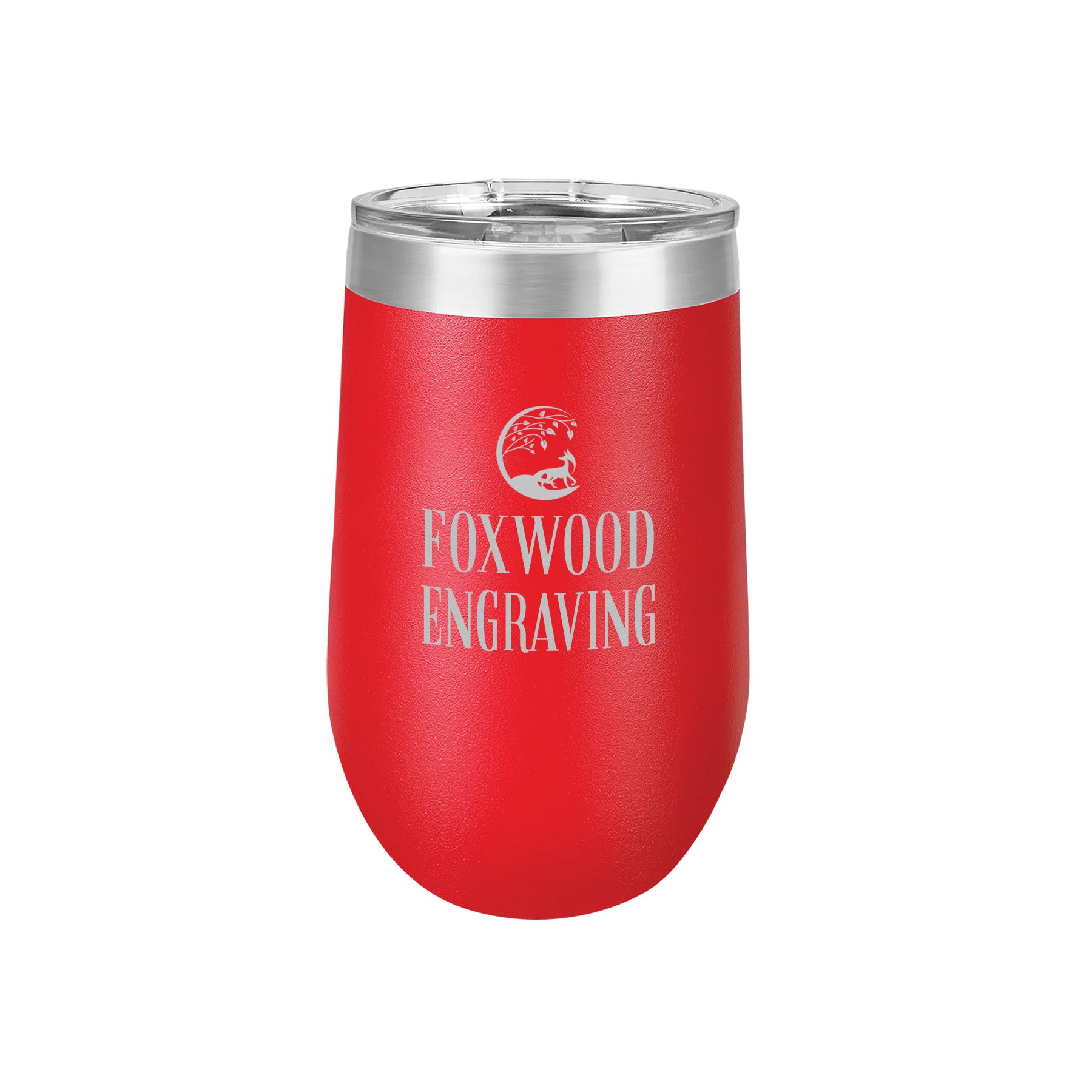 Engraved 16oz Stemless Tumbler