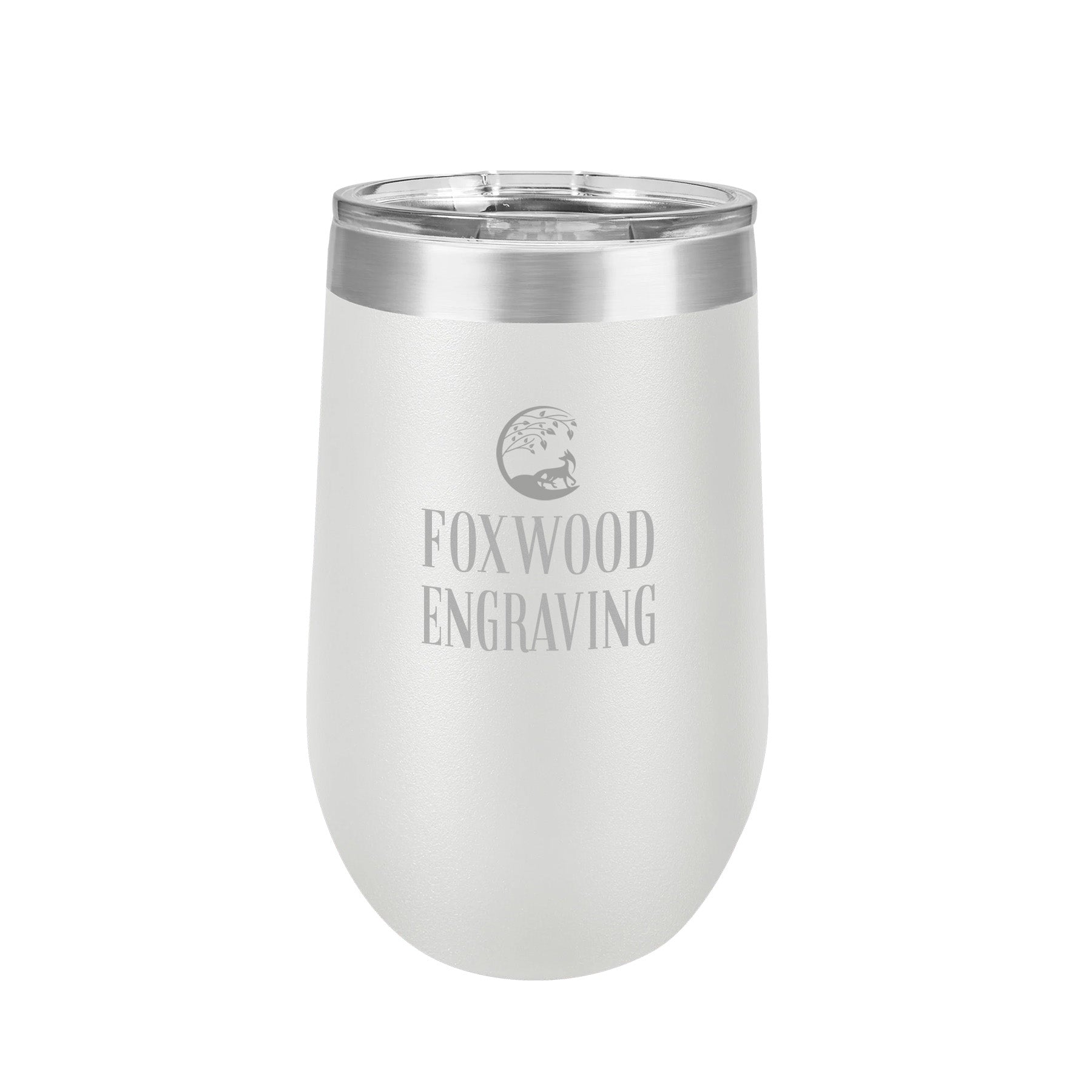 Engraved 16oz Stemless Tumbler