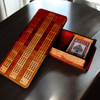 Handcrafted Wooden Cribbage Game Set