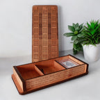 Handcrafted Wooden Cribbage Game Set