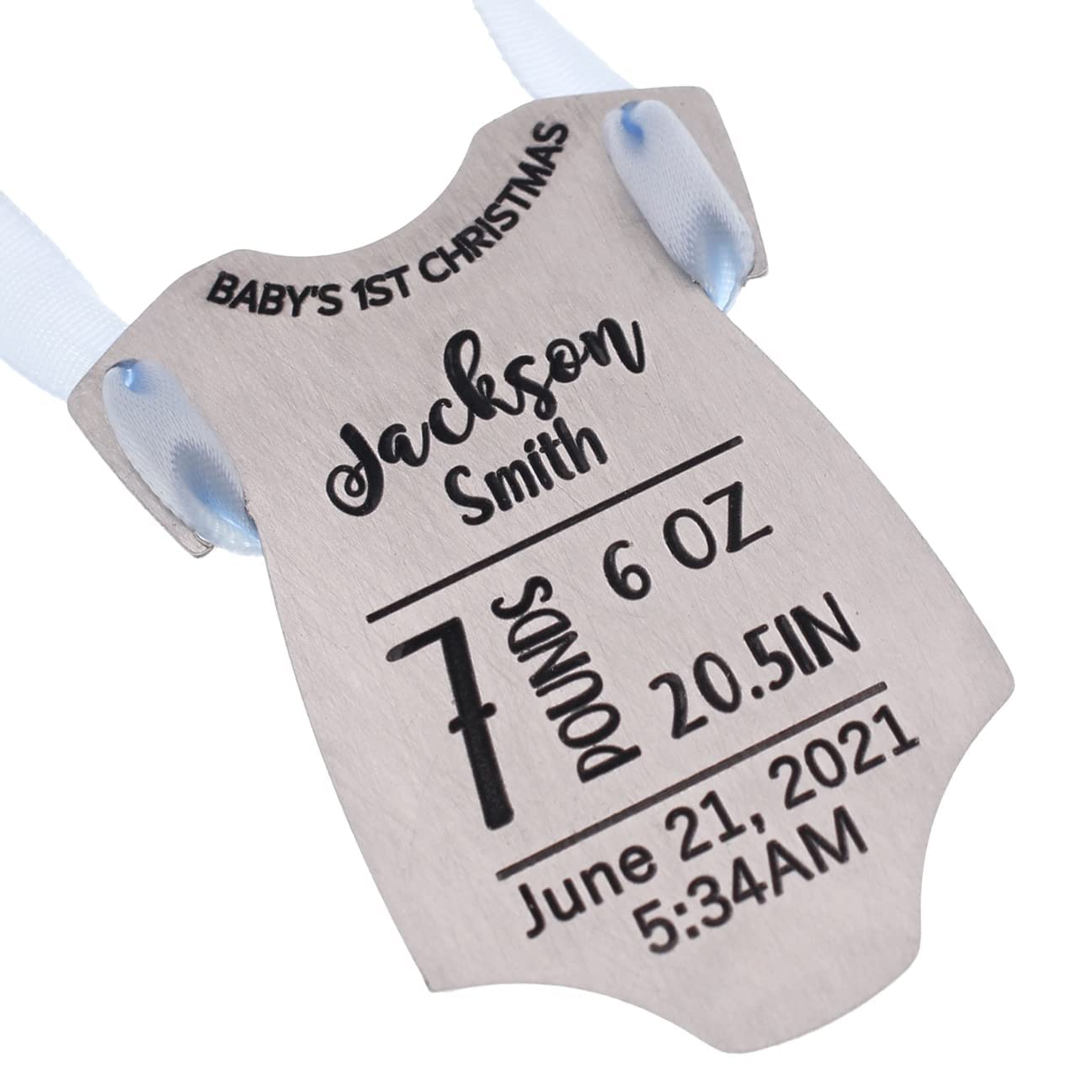 Christmas Onesie Baby's First Christmas Ornament