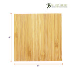 4-Pc. Bamboo Coaster Set with Case