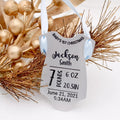 Christmas Onesie Baby's First Christmas Ornament