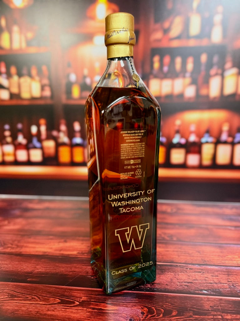 Custom Glass Bottle Engraving & Etching