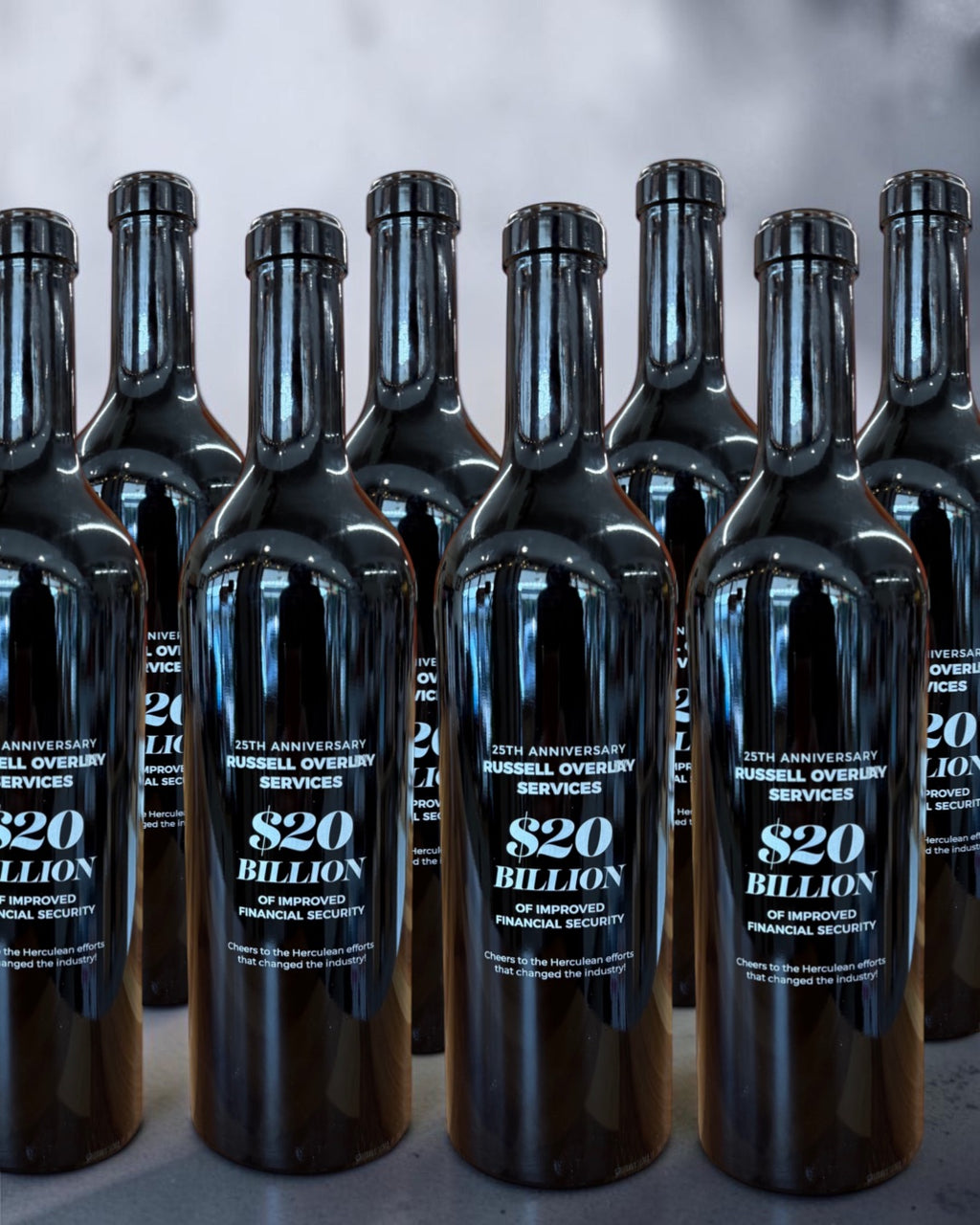 Custom Glass Bottle Engraving & Etching