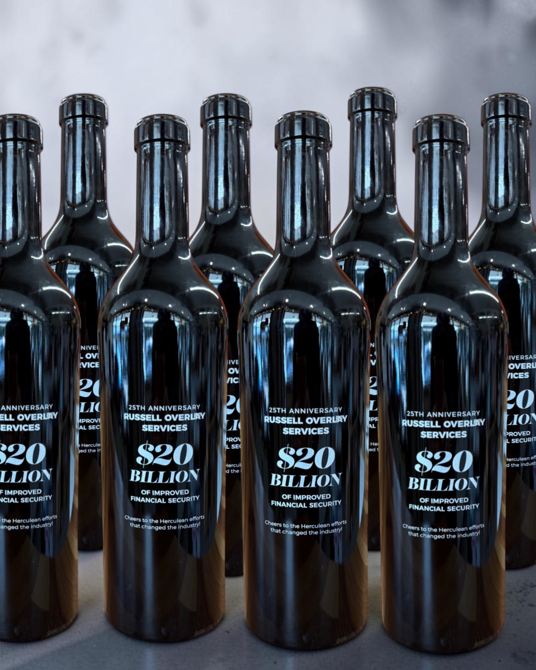 Custom Glass Bottle Engraving & Etching