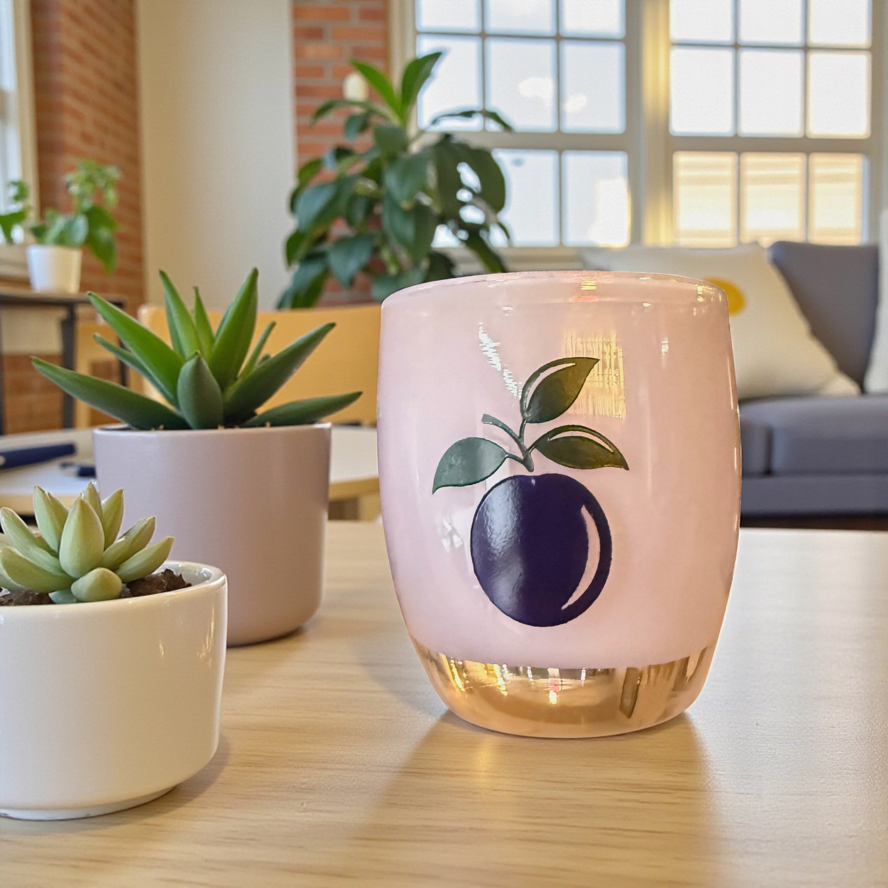 Custom Etched Glassybaby – Personalized Sandblasting & Color Fill Service