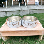 Personalized Polar Camel Pet Bowl