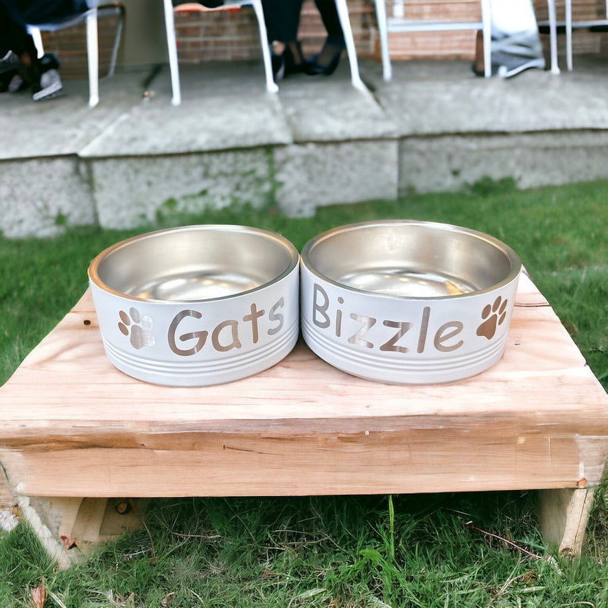 Personalized Polar Camel Pet Bowl