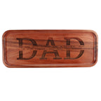 Acacia Wood Tray For Dad or Grandpa