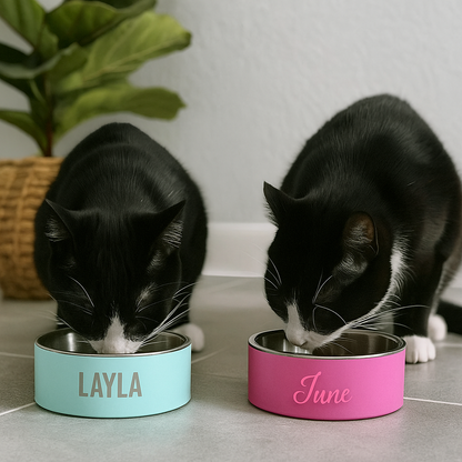 Personalized Polar Camel Pet Bowl