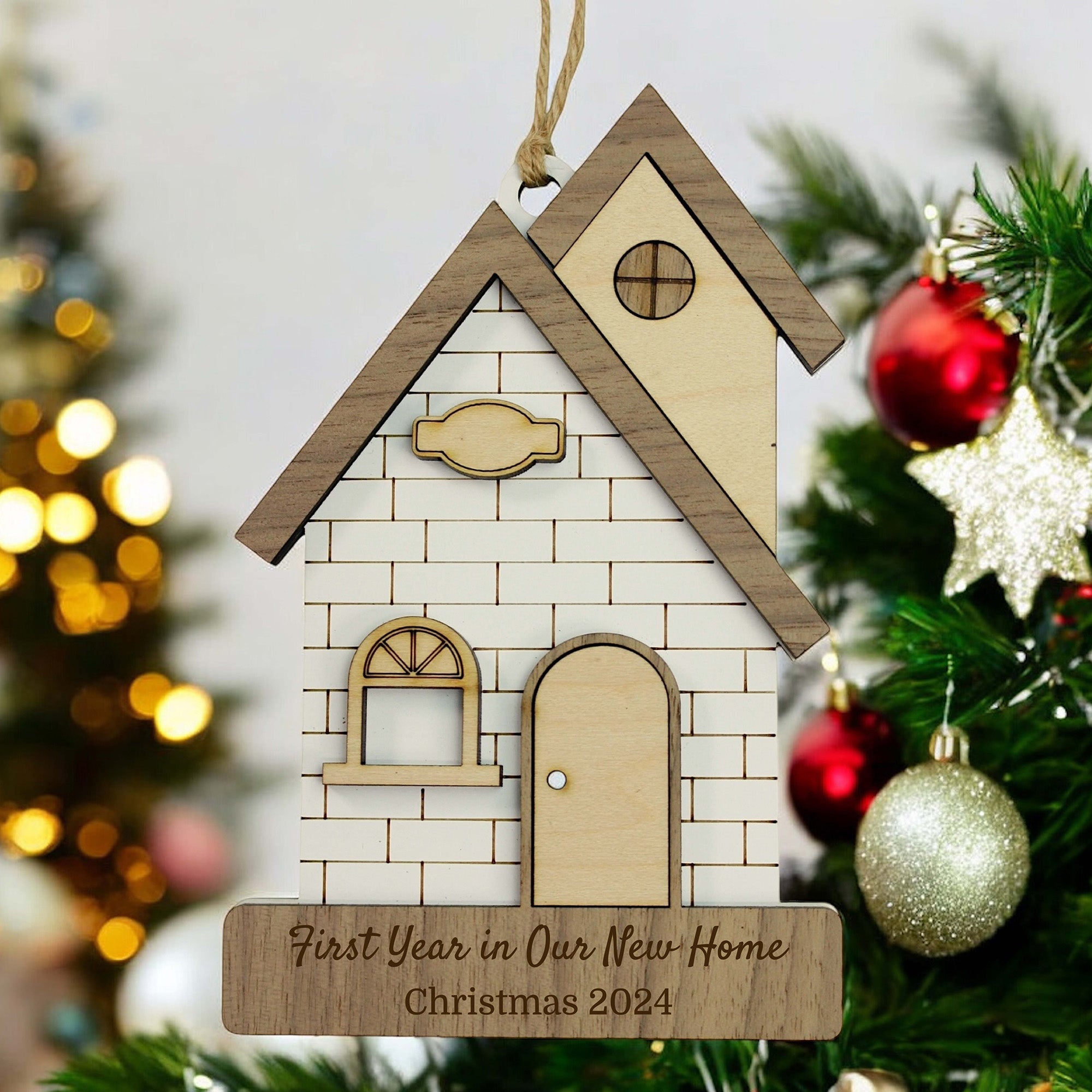 First Christmas Ornament, New House Celebration, Couples Holiday Decor