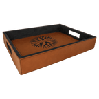 Custom Leatherette Serving Tray