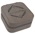 Custom Engraved Travel Jewelry Box
