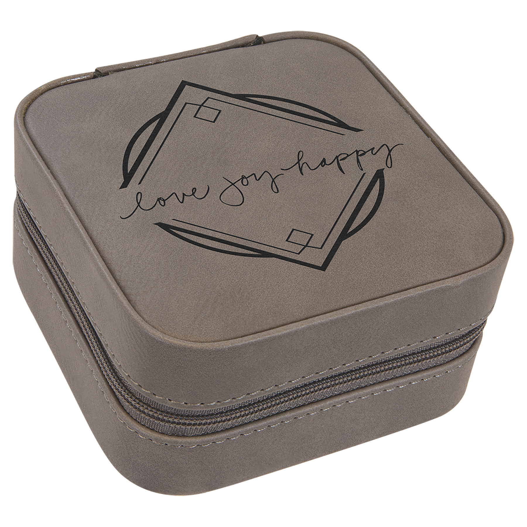 Custom Engraved Travel Jewelry Box