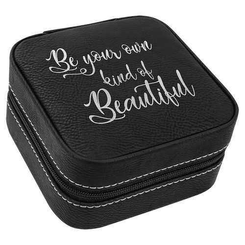 Custom Engraved Travel Jewelry Box