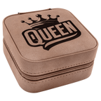 Custom Engraved Travel Jewelry Box