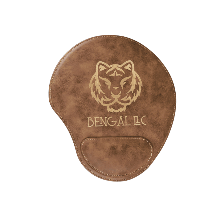 Custom Engraved Mouse Pad with Wrist Support – Corporate & Personalized Gift
