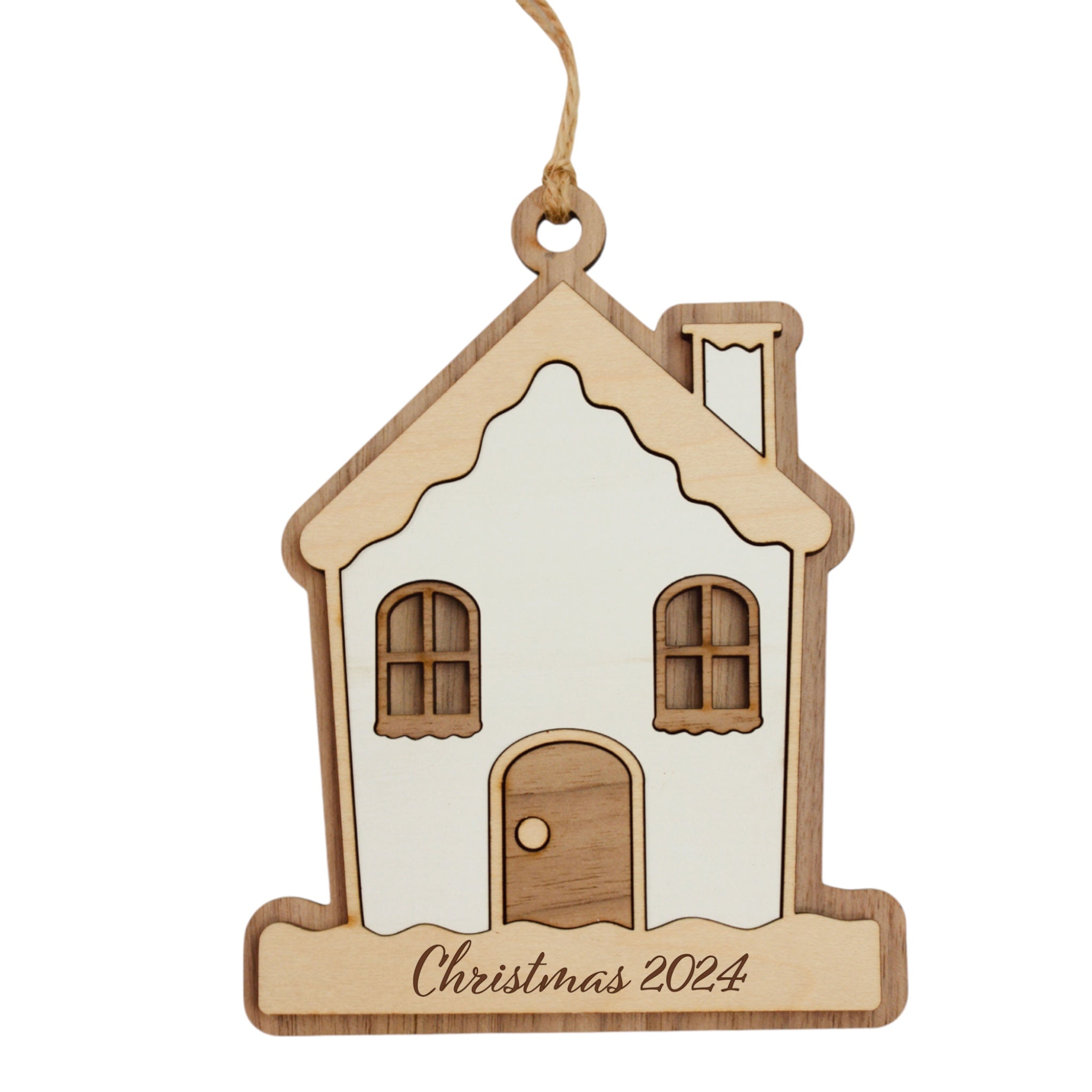 Gingerbread House Christmas Ornament