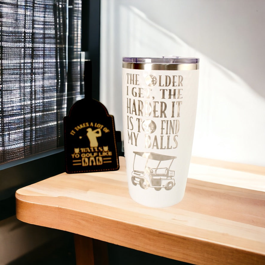 20 oz Custom Golf Tumbler