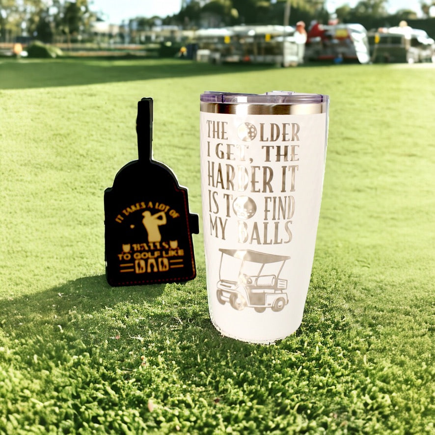 20 oz Custom Golf Tumbler